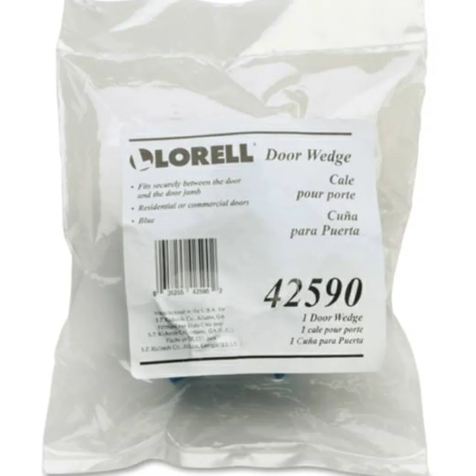Lorell Door Wedge - Foam - Blue - 1 Each