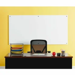 Lorell Glass Unframed Dry-Erase Whiteboard, 36