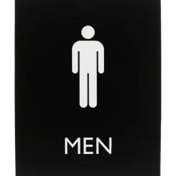 Lorell Men's Restroom Sign - Print/Message 