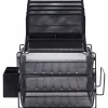 Lorell Mesh 4-Tier Desk Organizer, Black