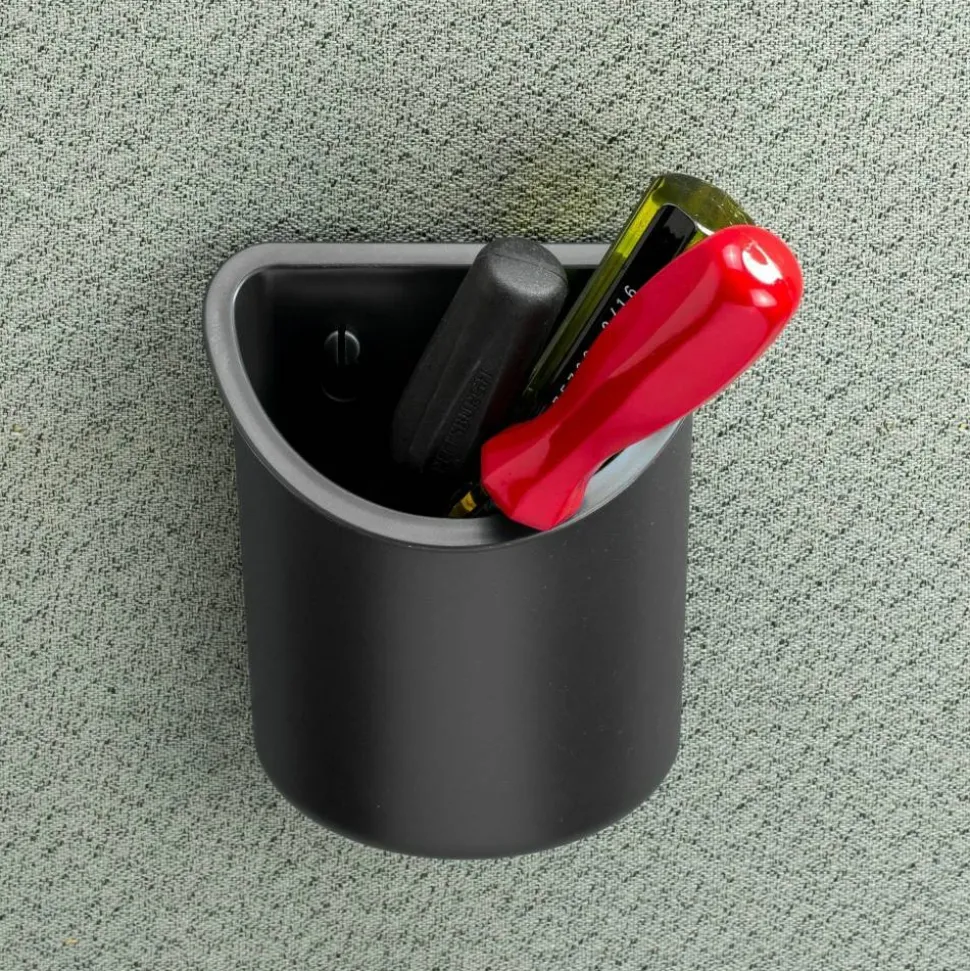 Lorell Recycled Mounting Pencil Cup