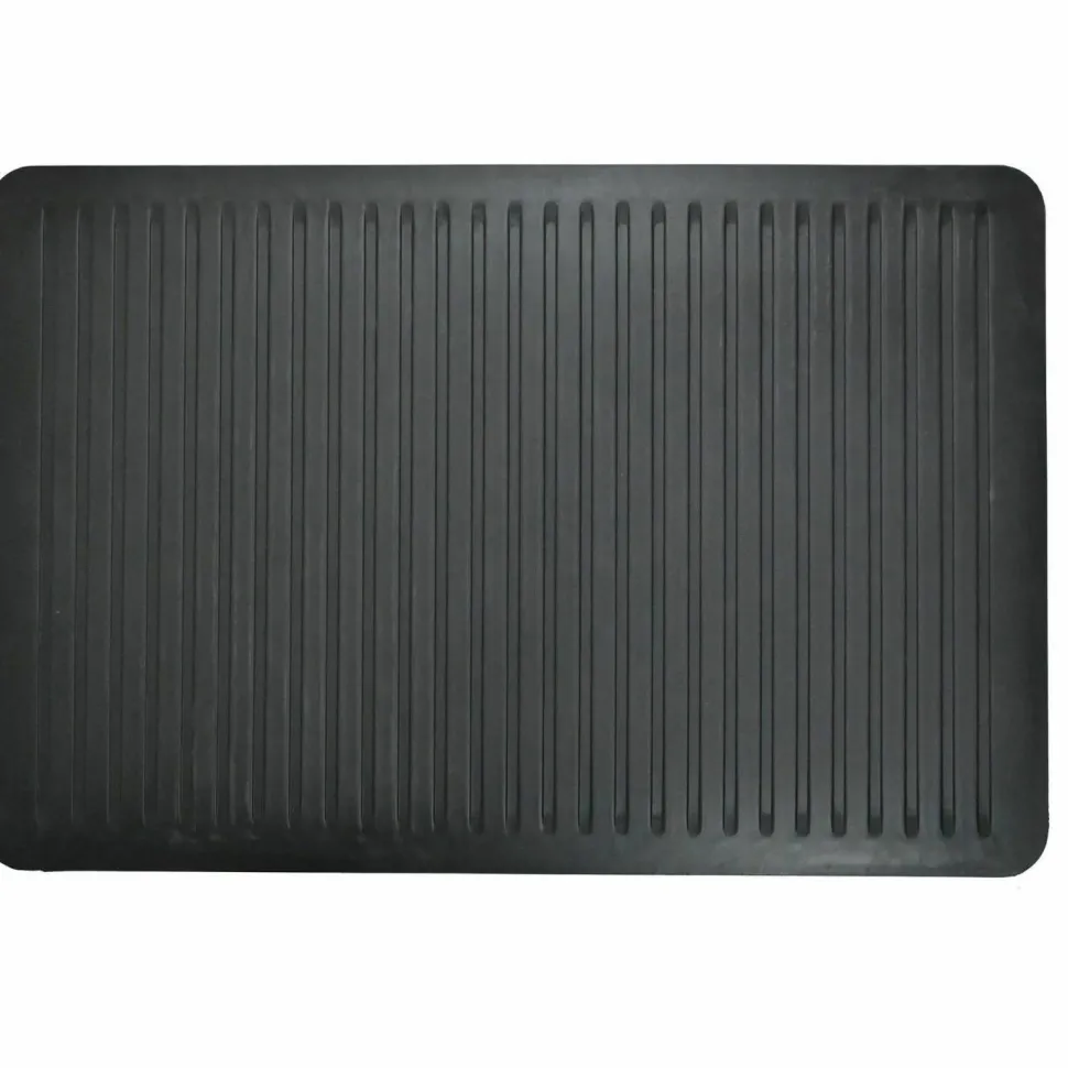 Lorell Workstation Mat - Workstation - 36" Length x 24" Width - Polyurethane Foam - Black - 1 / Each