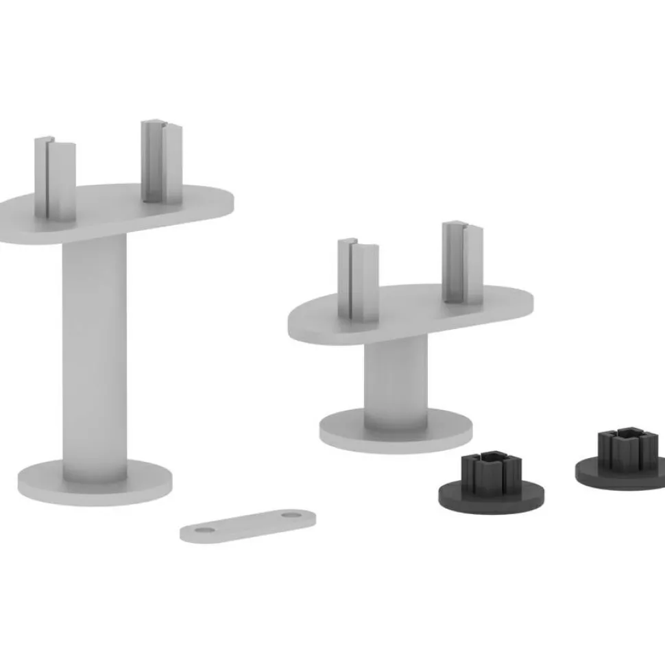 Lorell Adaptable Panel System Straight Connector Set