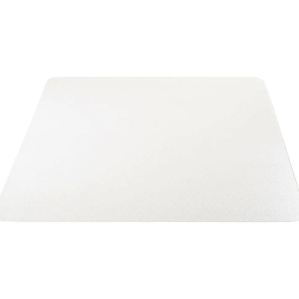 Lorell Big and Tall Polycarbonate Low Pile Studded Chair Mat, 36" x 48"