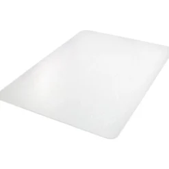 Lorell Big and Tall Polycarbonate Low Pile Studded Chair Mat, 45