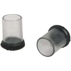 Lorell Clear Sleeve Hard Floor Protectors, Set Of 8