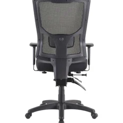 Lorell Conjure Executive High-Back Ergonomic Mesh Chair, Black