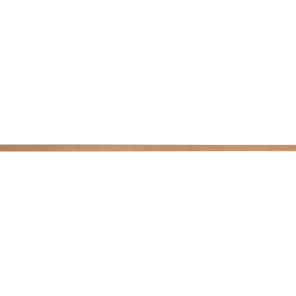 Lorell Cork Bulletin Board Bar, 36", Silver Aluminum Frame