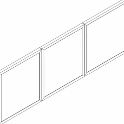 Lorell Desk-Mount 48