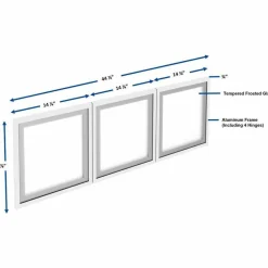 Lorell Desk-Mount 48