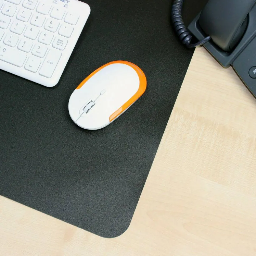 Lorell Desk Pad - Rectangular - 36" Width20" Depth - Black