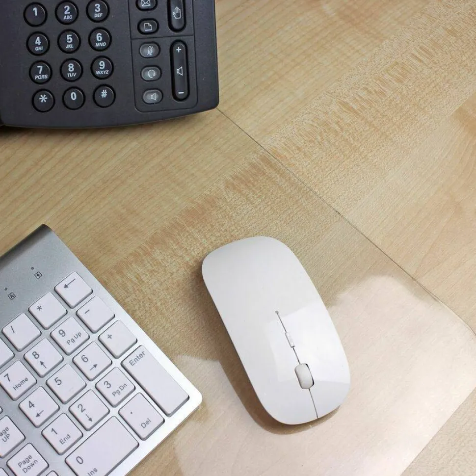 Lorell Desk Pad, 24" x 19", Rectangle, Clear