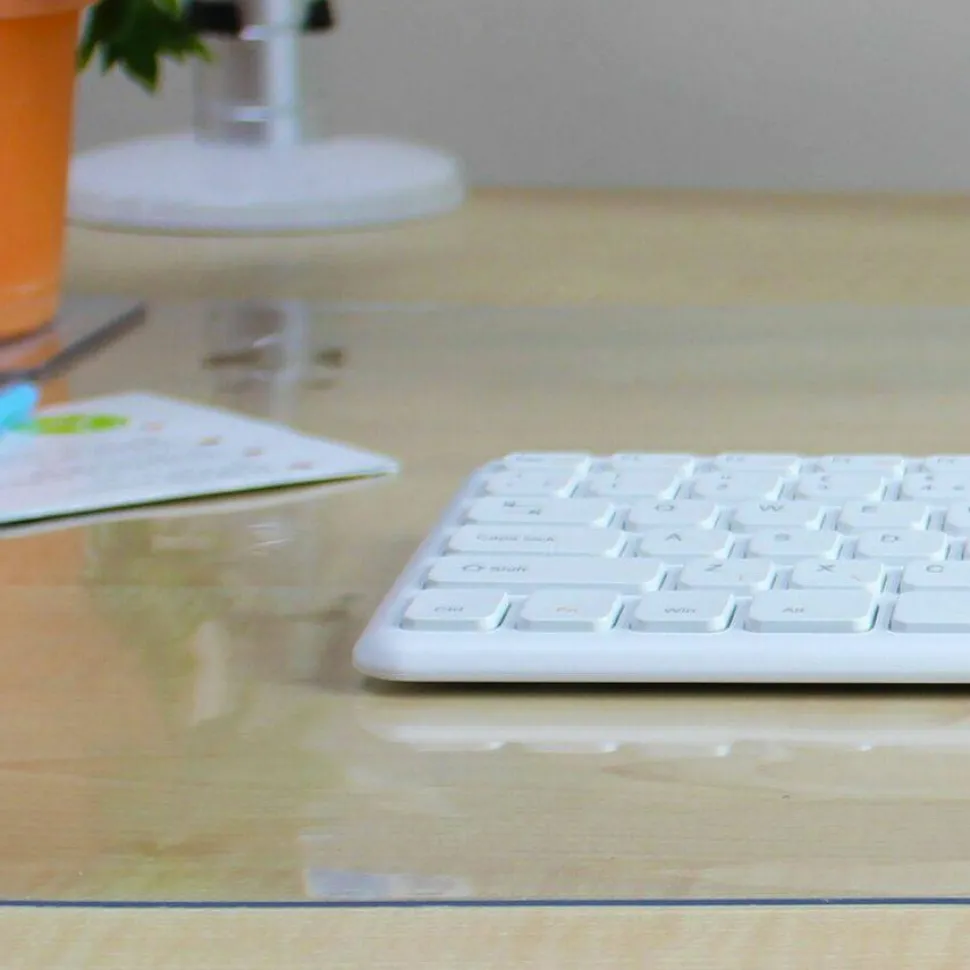 Lorell Desk Pad, 24" x 19", Rectangle, Clear