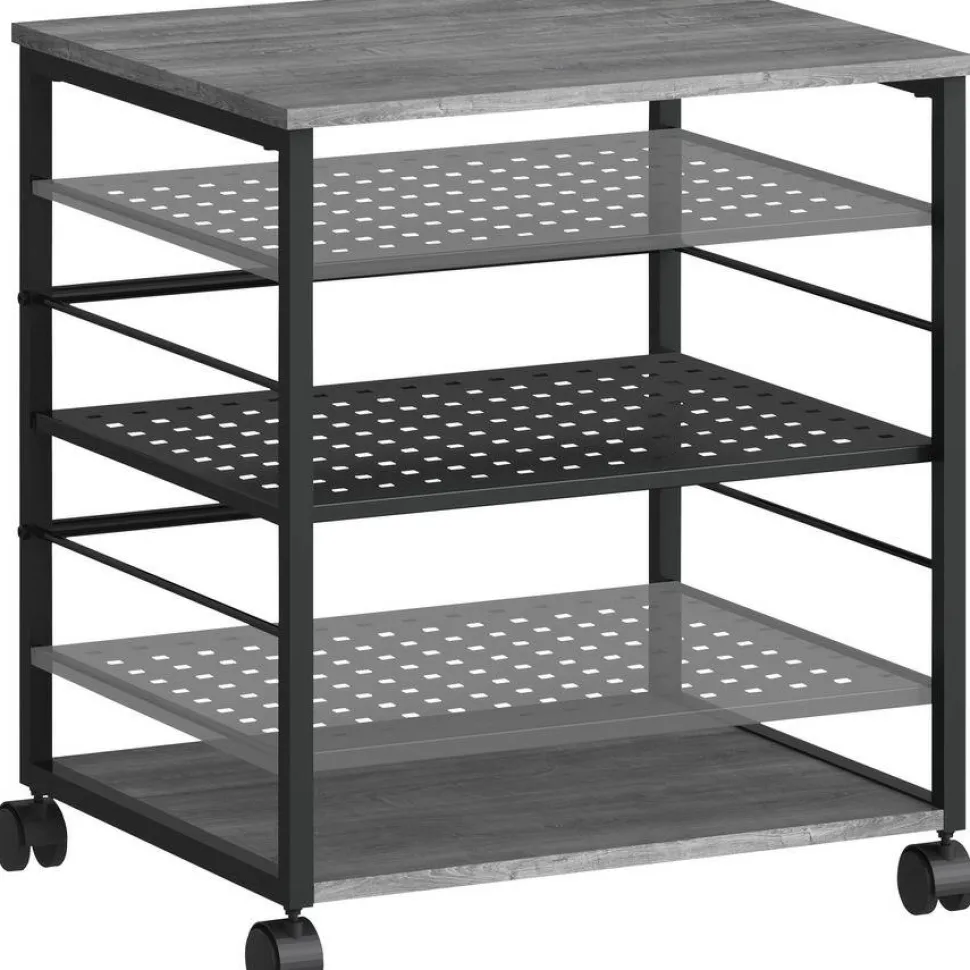 Lorell Deskside Mobile Machine Stand