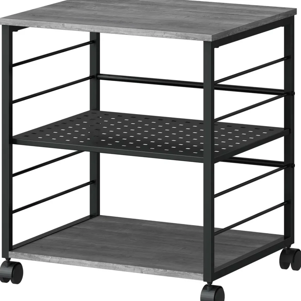 Lorell Deskside Mobile Machine Stand