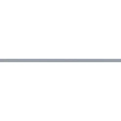 Lorell Double-wide Horizontal Panel Strip for Adaptable Panel System, 67"W x 0.50"D x 1.80"H, Aluminum, Silver