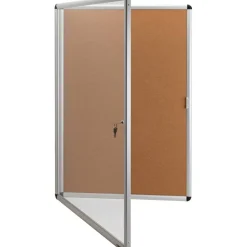 Lorell Enclosed Cork Bulletin Board, 36
