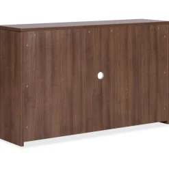 Lorell Essentials Hutch With Doors, 72