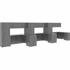 Lorell Essentials Series Box/Box/File Fixed File Cabinet