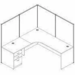 Lorell Essentials Series Hutch, 48