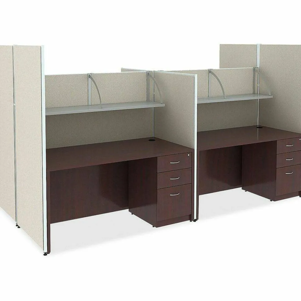 Lorell Essentials Series Hutch, 48"W, Mahogany