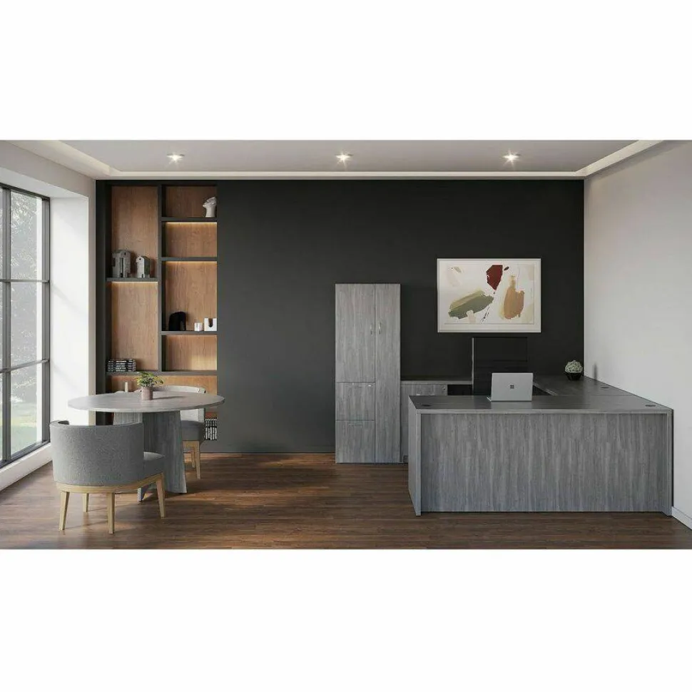 Lorell Essentials Series Rectangular Desk Shell