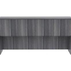 Lorell Essentials Series Stack-on Hutch with Doors
