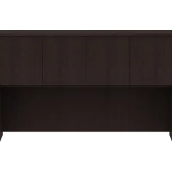 Lorell Essentials Series Stack-on Hutch with Doors