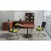 Lorell Essentials 72"W x 30"D Rectangular Shell Computer Desk, Cherry