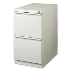 Lorell 20" File/File Mobile File Cabinet with Full-Width Pull
