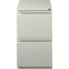 Lorell 23" File/File Mobile File Cabinet with Full-Width Pull