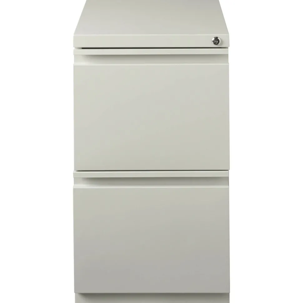 Lorell 23" File/File Mobile File Cabinet with Full-Width Pull