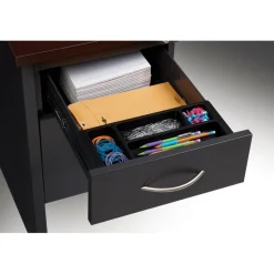 Lorell Fortress Modular Series Double-Pedestal Desk
