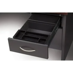 Lorell Fortress Modular Series Right-pedestal Credenza