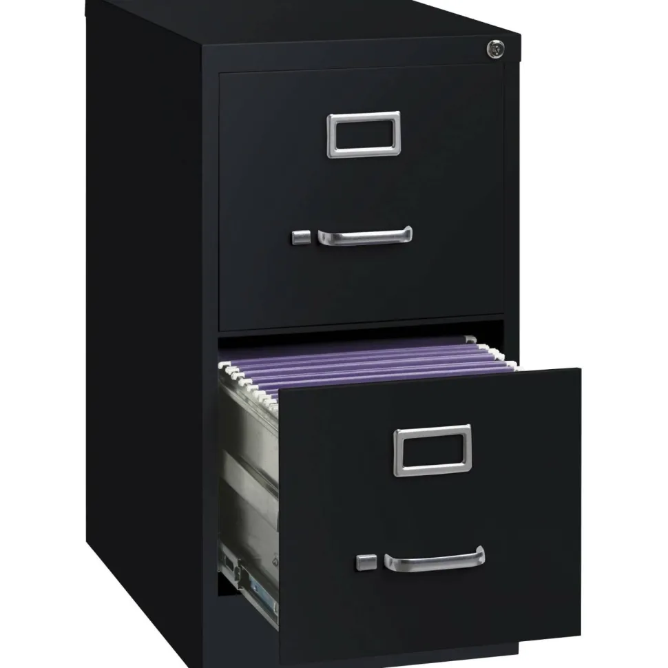 Lorell Fortress Series 22" Commercial-Grade Vertical File Cabinet