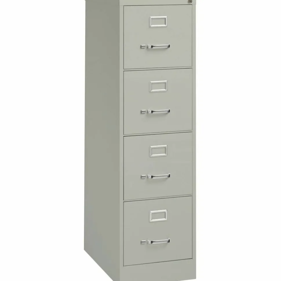 Lorell Fortress Series 25" Commercial-Grade Vertical File Cabinet