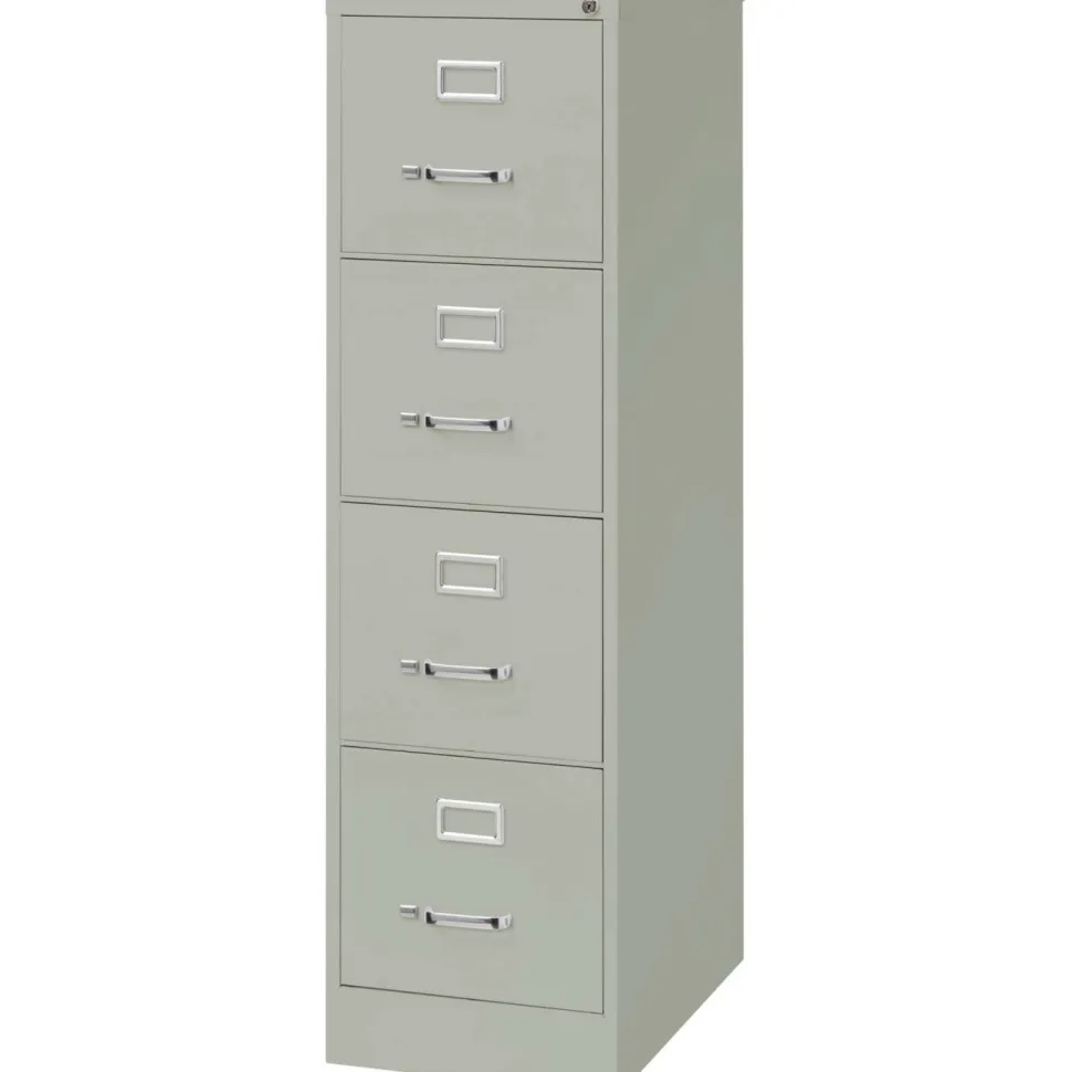 Lorell Fortress Series 25" Commercial-Grade Vertical File Cabinet