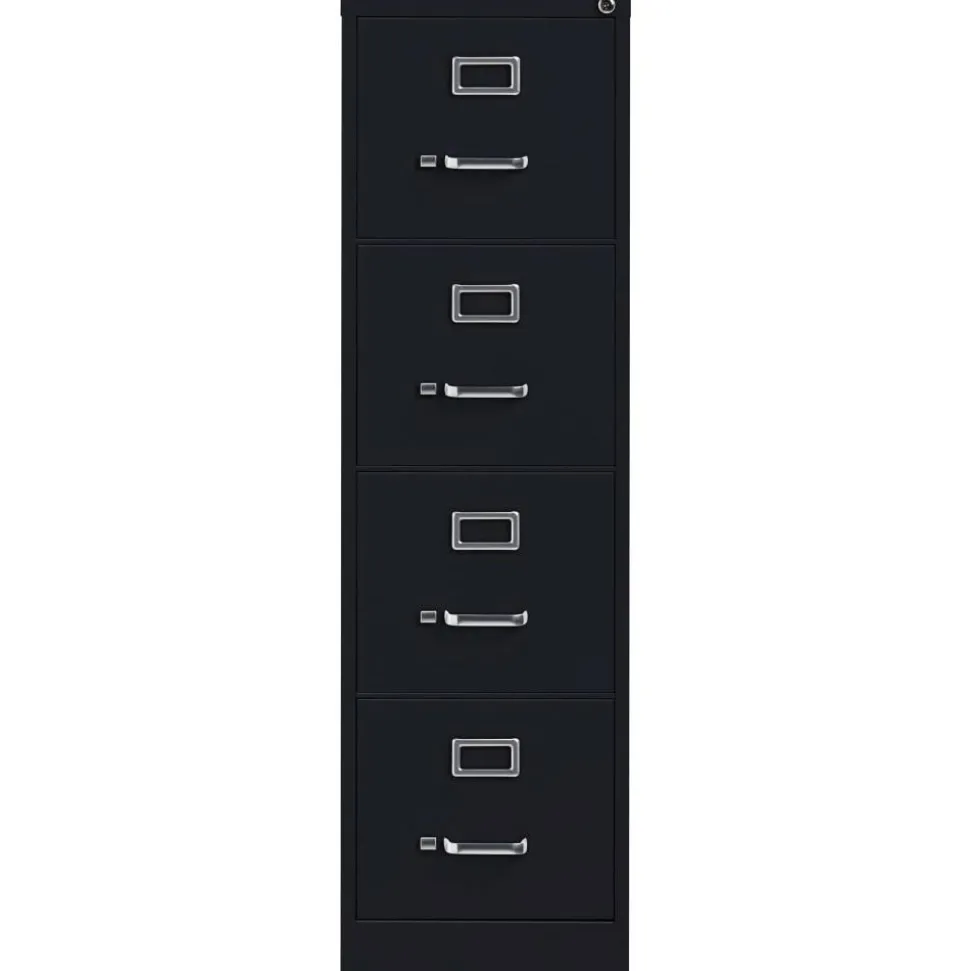 Lorell Fortress Series 25" Commercial-Grade Vertical File Cabinet