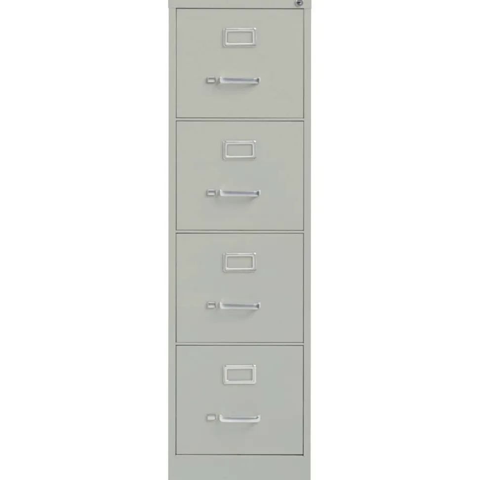 Lorell Fortress Series 26-1/2" Commercial-Grade Vertical File Cabinet