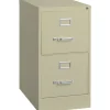 Lorell Fortress Series 22" Commercial-Grade Vertical File Cabinet