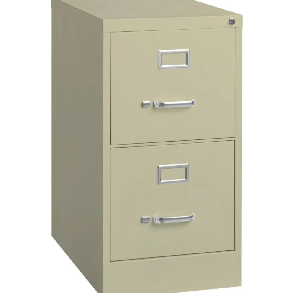 Lorell Fortress Series 22" Commercial-Grade Vertical File Cabinet
