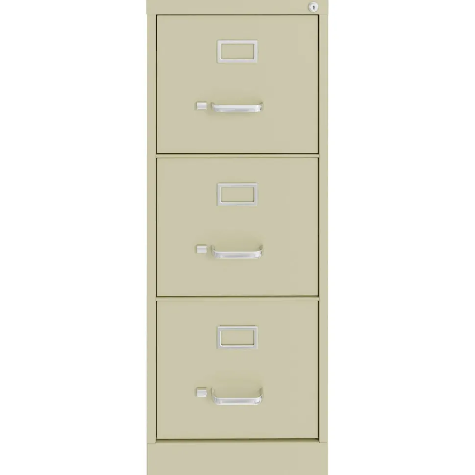 Lorell Fortress Series 22" Commercial-Grade Vertical File Cabinet