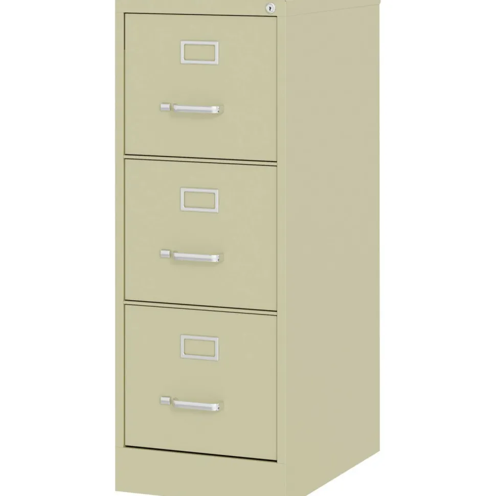 Lorell Fortress Series 22" Commercial-Grade Vertical File Cabinet