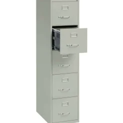 Lorell Fortress Series 26-1/2" Commercial-Grade Vertical File Cabinet