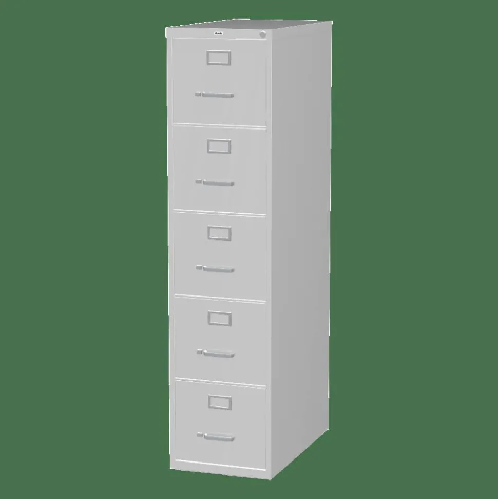Lorell Fortress Series 26-1/2" Commercial-Grade Vertical File Cabinet