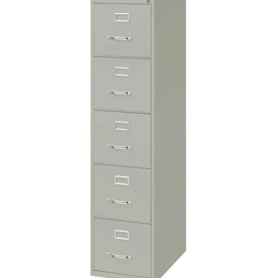Lorell Fortress Series 26-1/2" Commercial-Grade Vertical File Cabinet