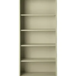 Lorell Fortress Series Steel Modular Shelving Bookcase, 5-Shelf, 72