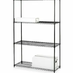 Lorell Industrial Wire Shelving Starter Unit, 36