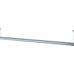 Lorell Industrial Wire Shelving Garment Hanger Bar, 36"W, Chrome