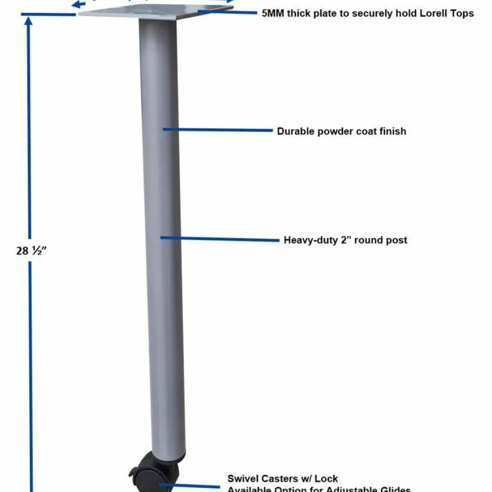 Lorell Invent Training Table Components